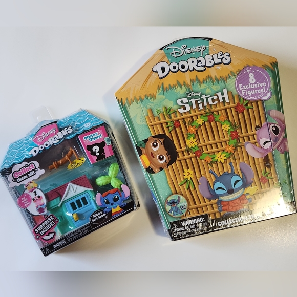 Disney Other - Disney Doorables Stitch Collection Peek & Stitch's Surf Shack